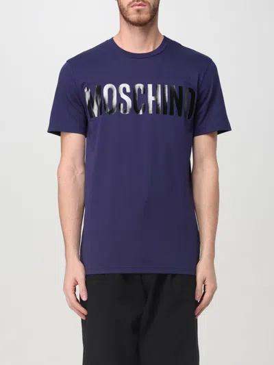 Moschino T-shirt  Couture Men Color Blue In Blau