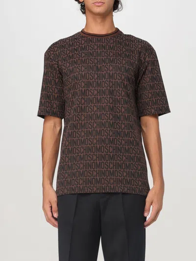 Moschino T-shirt  Couture Herren Farbe Braun
