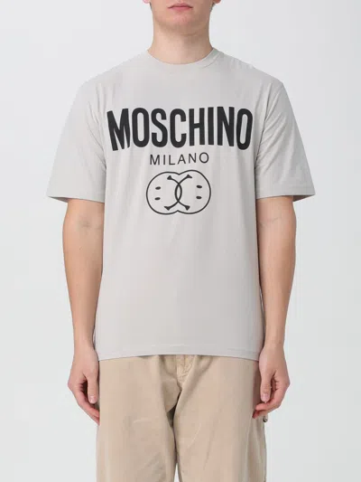 Moschino T-shirt  Couture Men Color Grey