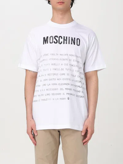 Moschino T-shirt  Couture Men Color White