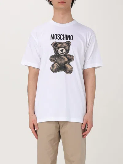 MOSCHINO T-SHIRT MOSCHINO COUTURE MEN COLOR WHITE,G47626001