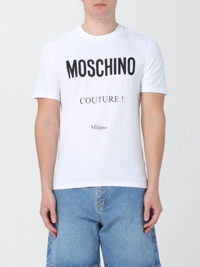 Moschino T-shirt  Couture Men Color White