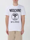 MOSCHINO COUTURE T-SHIRT MOSCHINO COUTURE MEN COLOR WHITE,F50500001