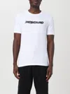 Moschino Crew Neck Short Sleeves Straight Hem In White