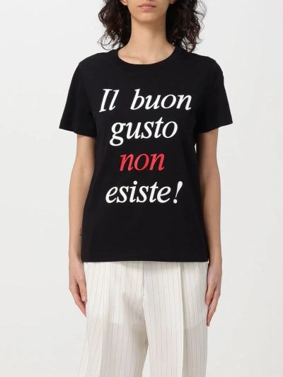 Moschino T-shirt  Couture Woman Color Black