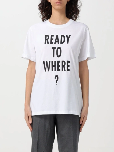 Moschino T-shirt  Couture Woman Color White