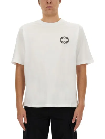 Moschino Couture T-shirt With Logo In White