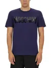 Moschino T-shirt  Couture Men Color Blue