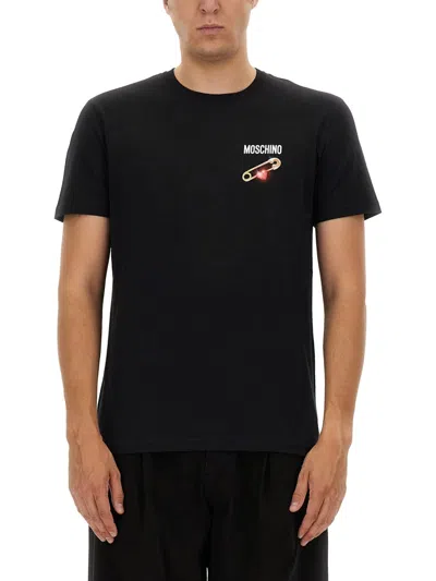 Moschino T-shirt In Black