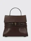 Moschino Couture Tie Me Leather Bag In 棕色