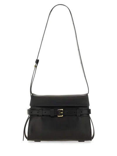 Moschino Couture Tie Me Shoulder Bag In Black