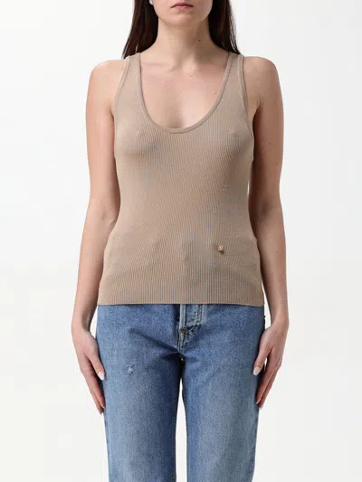 Moschino Top  Couture Woman Color Beige
