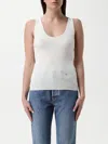 Moschino Top  Couture Woman Color White In White
