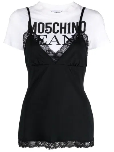 Moschino Couture Top In Tan