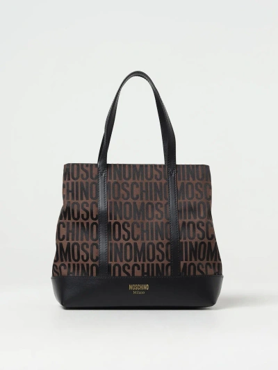 Moschino Tote Bags  Couture Woman Colour Brown