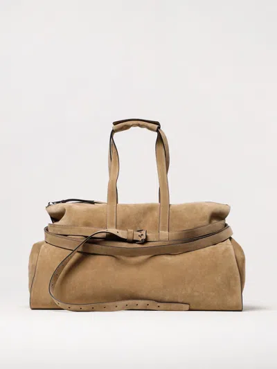 Moschino Travel Bag  Couture Men Color Beige
