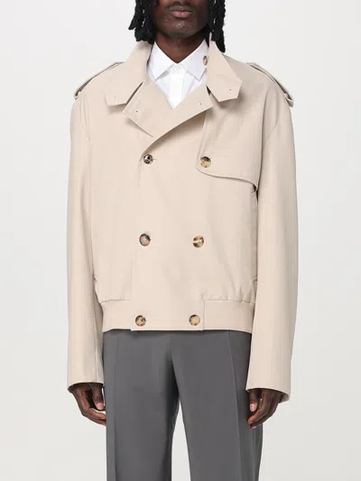 Moschino Trench Coat  Couture Men Color Beige
