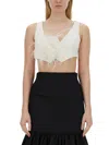 Moschino Couture Vests With Rose
