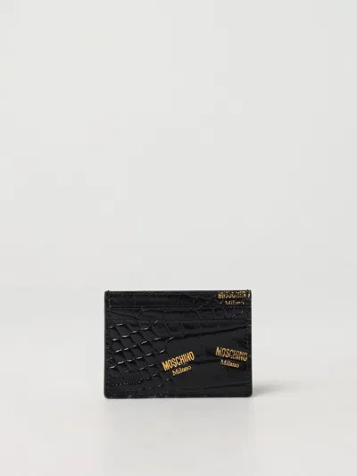 Moschino Wallet  Couture Men Color Black In ブラック