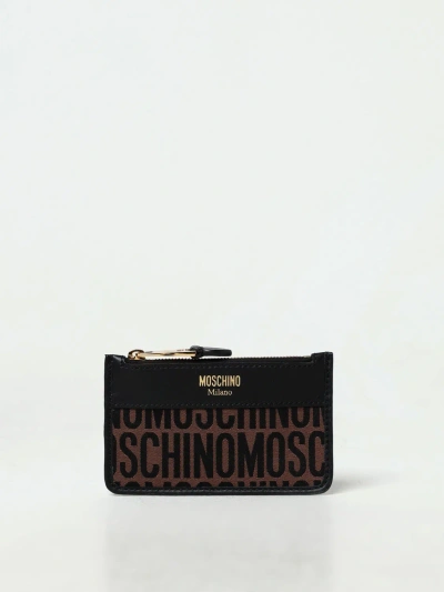 Moschino Couture Wallet  Woman Color Brown