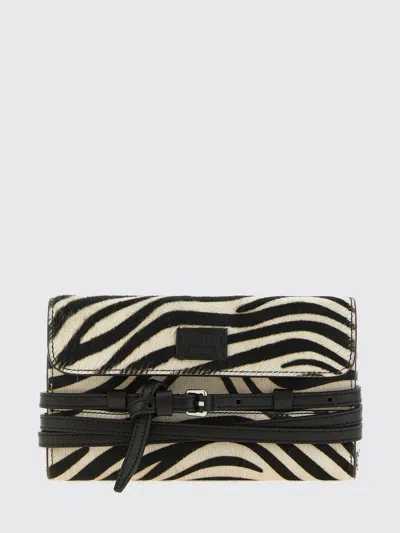 Moschino Couture Wallet Woman Color White In Multi