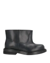 Moschino Couture Woman Ankle Boots Black Size 8 Calfskin In Black