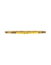 Moschino Couture Woman Belt Yellow Size 10 Leather