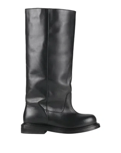 Moschino Couture Woman Boot Black Size 7 Leather