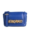 Moschino Couture Woman Cross-body Bag Blue Size - Leather