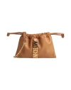 Moschino Couture Woman Cross-body Bag Camel Size - Leather In Sand