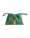 Moschino Couture Woman Cross-body Bag Green Size - Leather