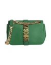 Moschino Couture Woman Cross-body Bag Green Size - Leather In Green