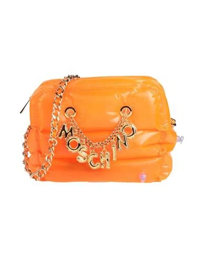 Moschino Couture Woman Cross-body Bag Orange Size - Rubber
