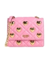 Moschino Couture Woman Cross-body Bag Pink Size - Leather In Pink