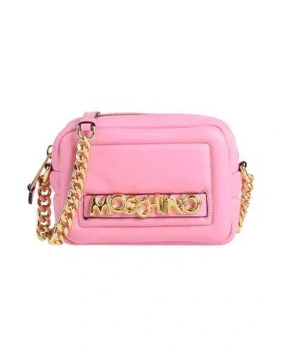 Moschino Couture Woman Cross-body Bag Pink Size - Leather