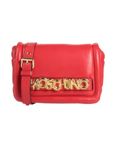 Moschino Couture Woman Cross-body Bag Red Size - Leather