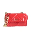 Moschino Couture Woman Cross-body Bag Red Size - Leather, Textile Fibers
