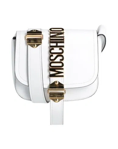 Moschino Couture Woman Cross-body Bag White Size - Leather