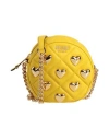 Moschino Couture Woman Cross-body Bag Yellow Size - Leather In Yellow