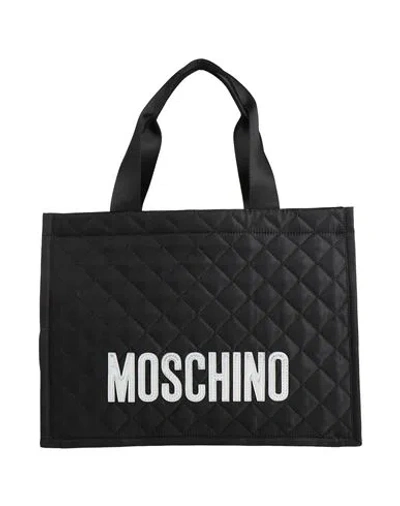 Moschino Couture Woman Handbag Black Size - Textile Fibers
