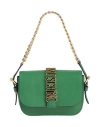 Moschino Couture Woman Handbag Green Size - Leather In Green