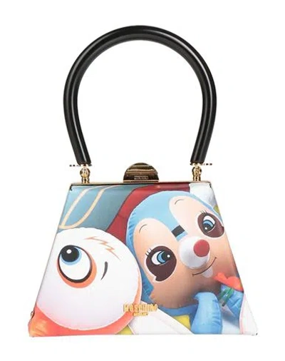 Moschino Couture Woman Handbag Orange Size - Leather