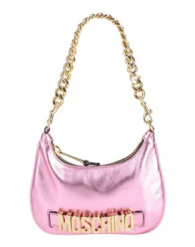 Moschino Couture Woman Handbag Pink Size - Leather