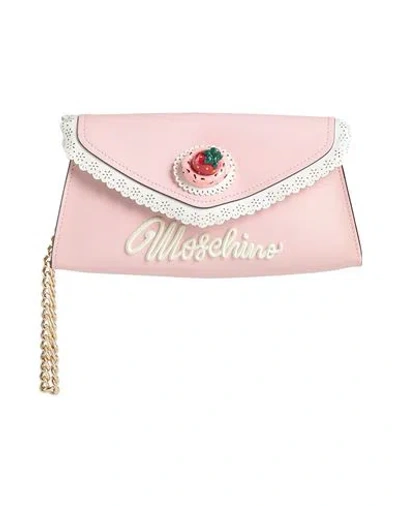 Moschino Couture Woman Handbag Pink Size - Leather