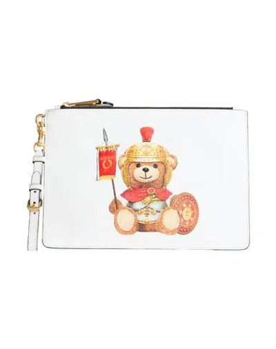 Moschino Couture Woman Handbag White Size - Leather