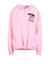 Moschino Couture Woman Jacket Pink Size 12 Polyester In Pink