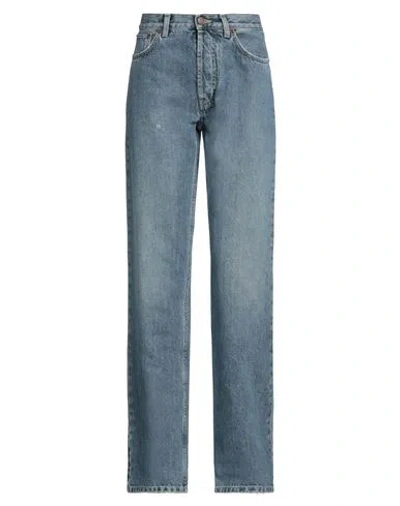 Moschino Couture Woman Jeans Blue Size 10 Cotton