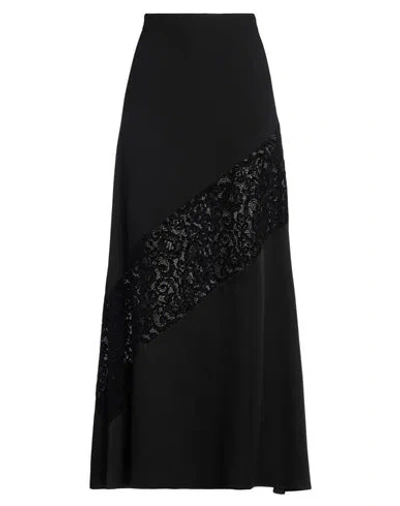 Moschino Couture Woman Maxi Skirt Black Size 8 Acetate, Viscose