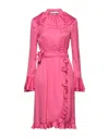 Moschino Midi Dresses In Fuchsia
