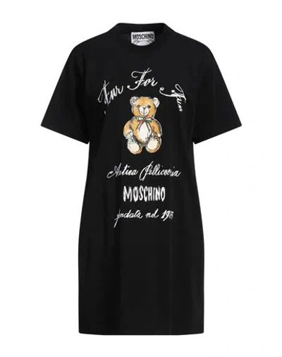 Moschino Black Antica Pellicceria T-shirt